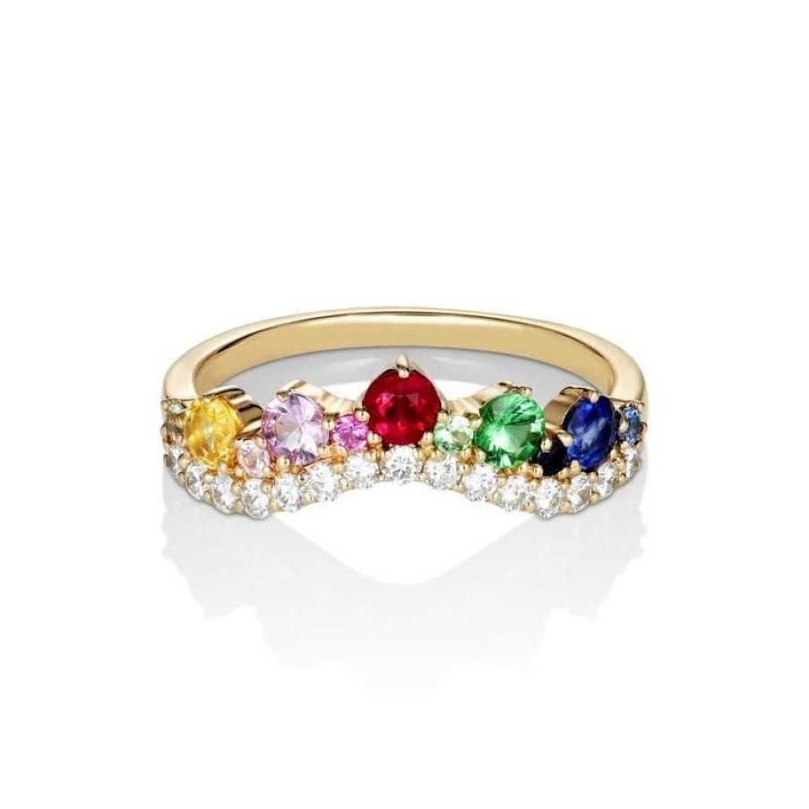 Smykker Anpé Atelier CPH Diamant Ringe | Anpe Atelier Josephine Ring M. Diamanter Og Aedelstene