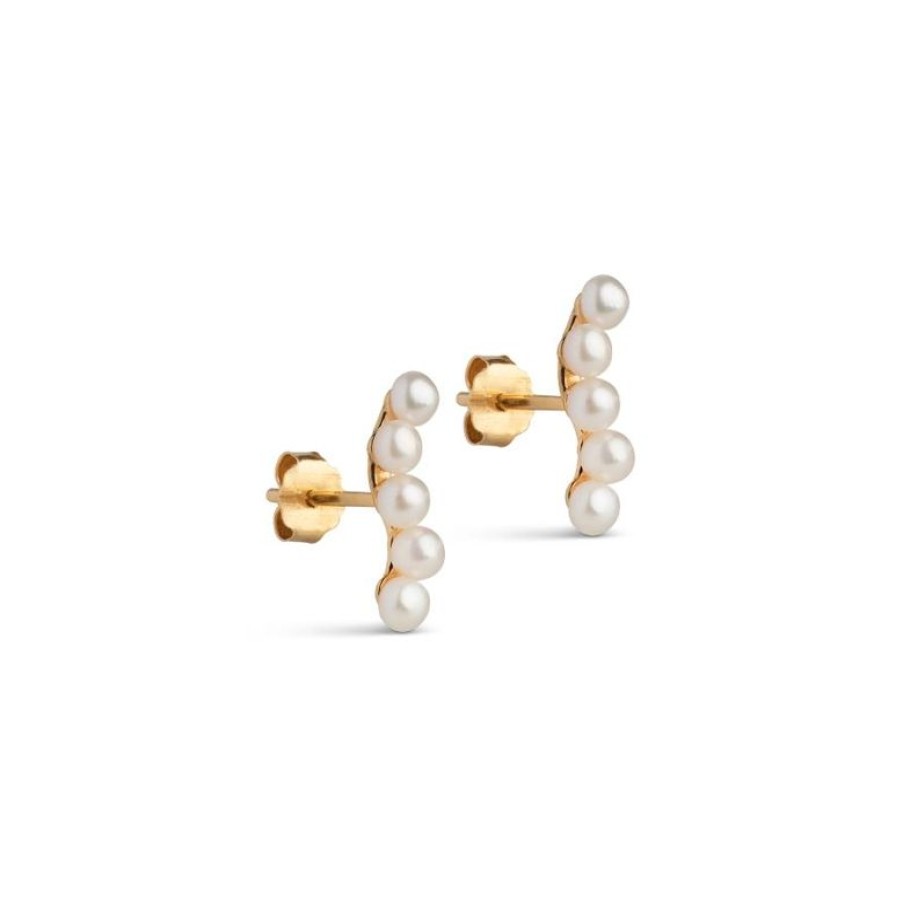 Smykker Enamel Orestikker | Enamel Evie Pearls Stud