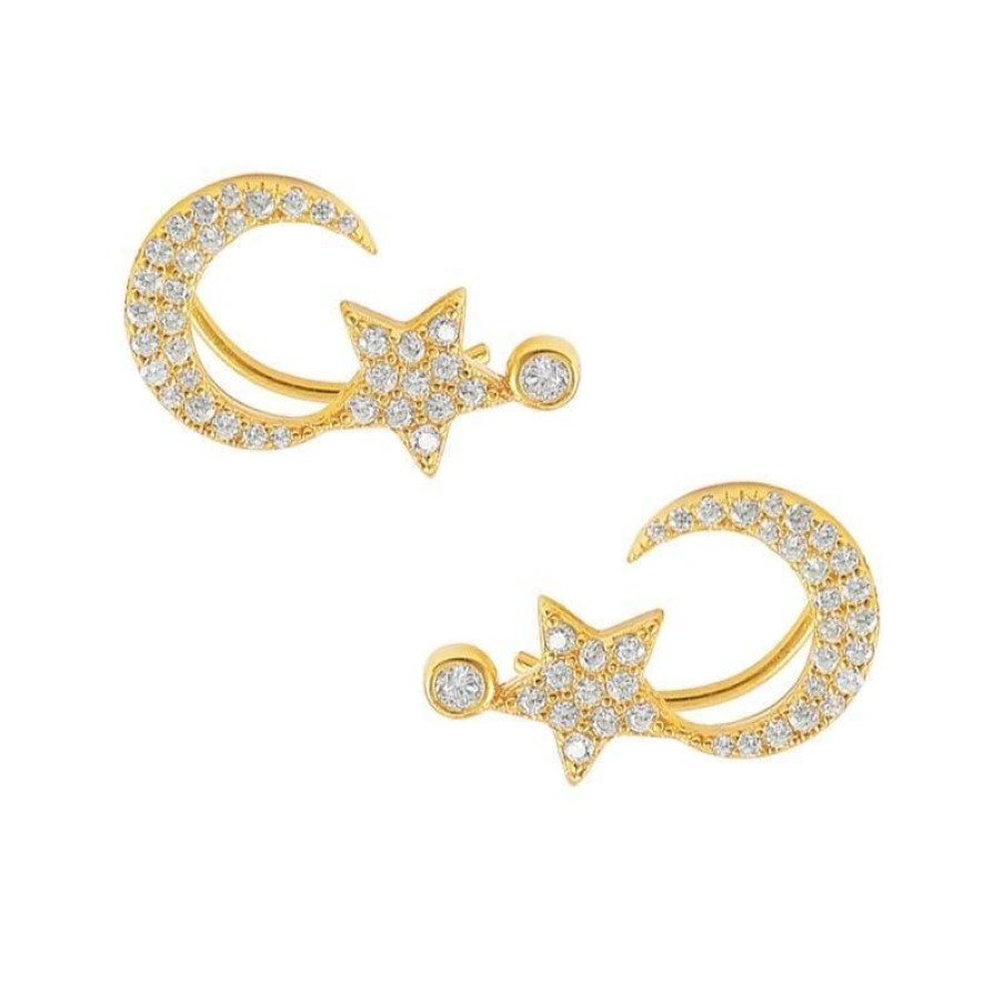 Smykker Hultquist Copenhagen Oreringe | Hultquist Copenhagen Cosmo Earrings - S08110G