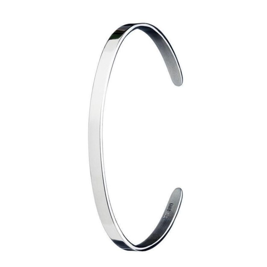 Smykker Cuff Copenhagen Armringe | Cuff Copenhagen Solv Armring Poleret 5Mm