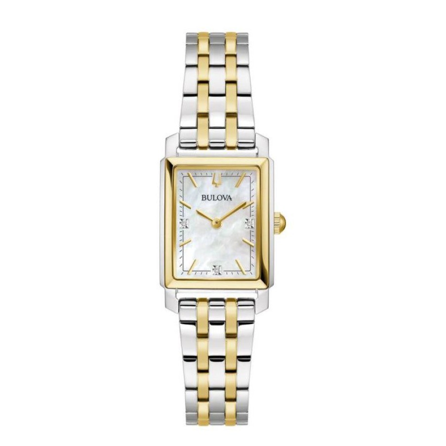 Ure Bulova Dameure | Bulova Sutton Rectangle Dameur 98P220