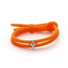 Smykker Alexander Lynggaard CPH Armband Til Maend | Alexander Lynggaard Cph Roland Garros Orange Silicone