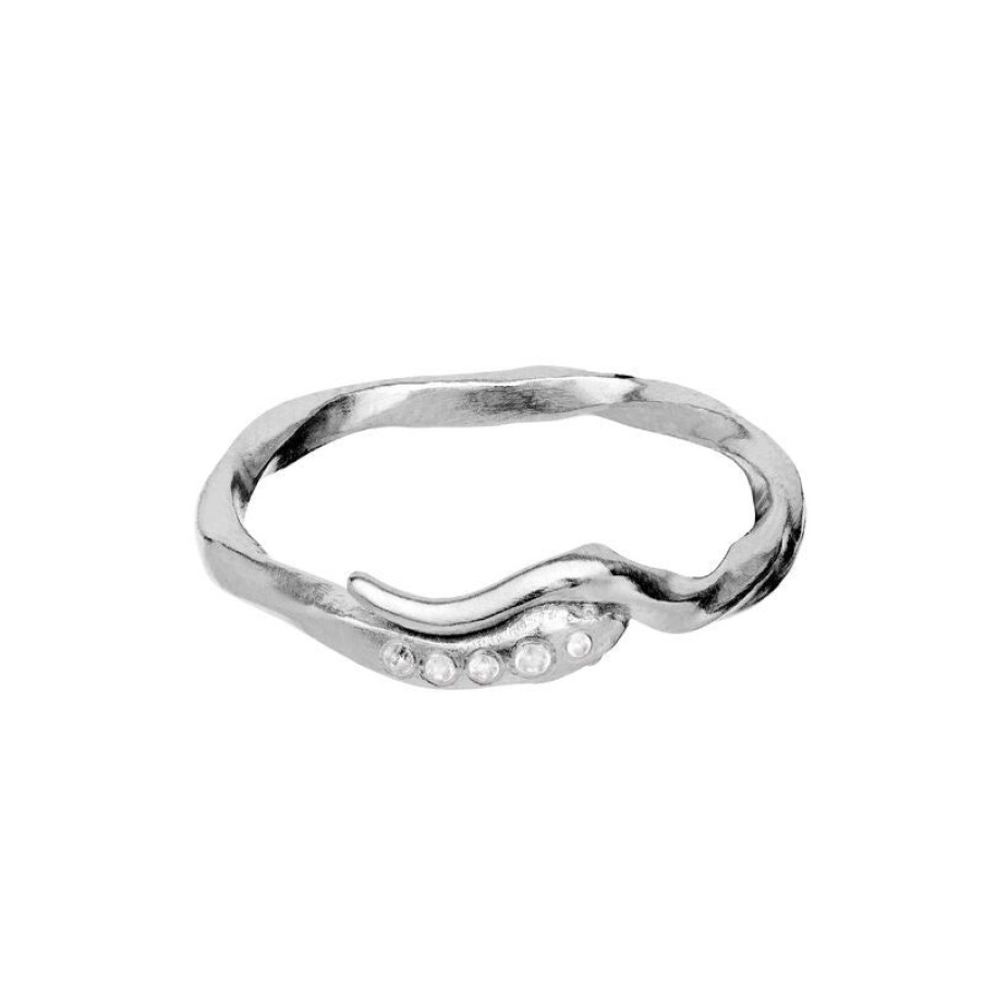 Smykker Maanesten Solv Ringe | Maanesten Hera Ring I Solv - 4814C