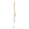 Smykker The Earring Shop Perleoreringe | The Earring Shop Tassel Pearl Charm - Ss2223