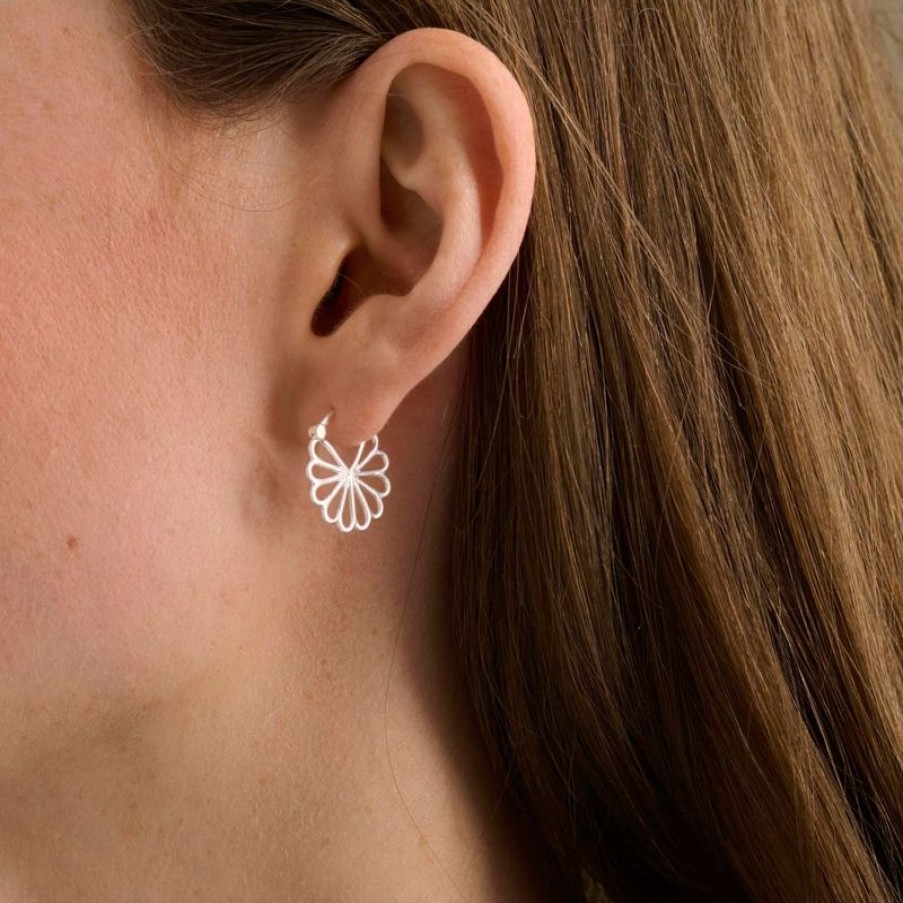 Smykker Pernille Corydon Creoler & Hoops | Pernille Corydon Small Bellis Earrings - E-326-S