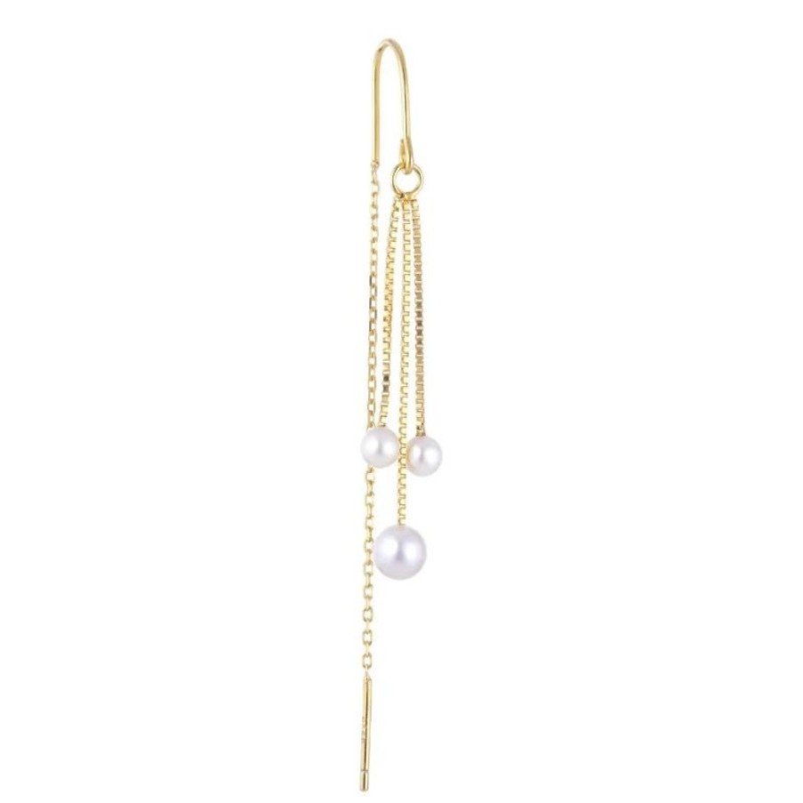 Smykker The Earring Shop Oreringe | The Earring Shop Float Hook Threader Solvforgyldt - Fw2204