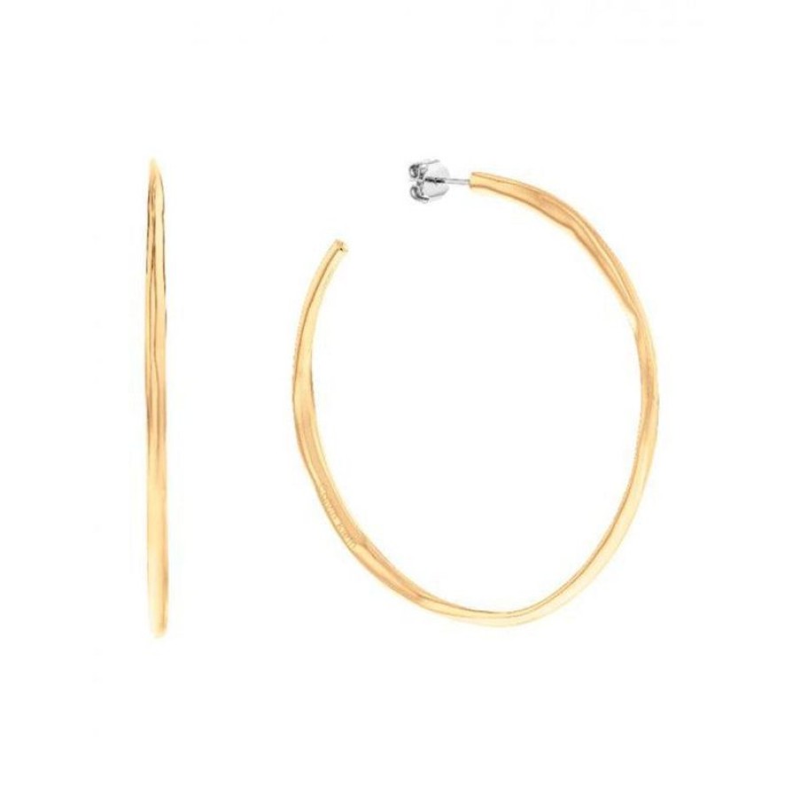 Smykker Calvin Klein Oreringe | Calvin Klein Molten Pebble Earring Creol Stal - Gold - 35000112