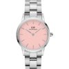 Ure Daniel Wellington Juniorure | Daniel Wellington Iconic Link Pastel Pink 28Mm - Dw00100534