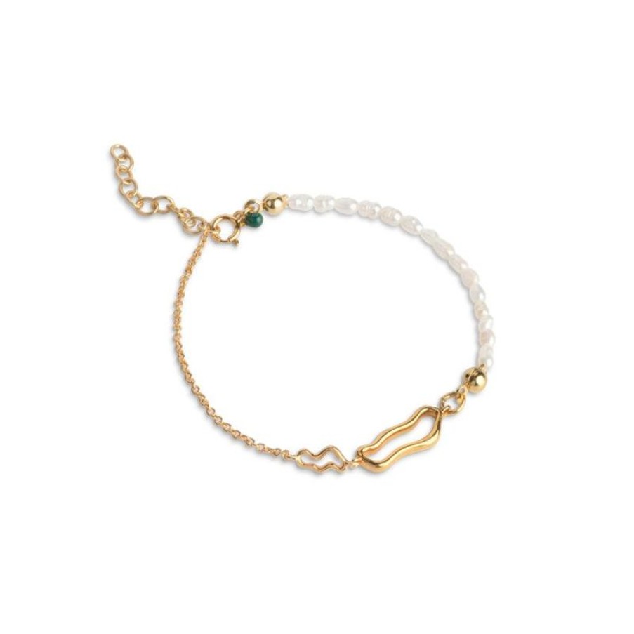 Smykker Enamel Forgyldt Armband | Enamel Juliana Bracelet - B103G