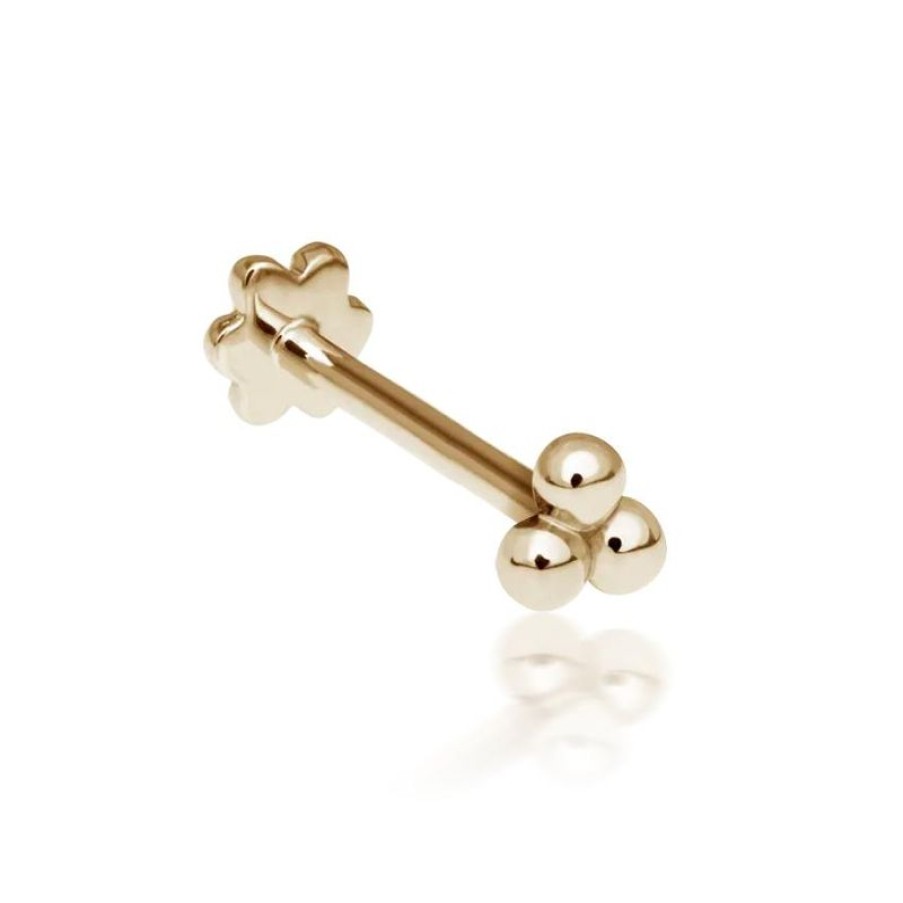 Smykker MARIA TASH Oreringe | Maria Tash Ball Trinity Threaded Stud 2,5Mm