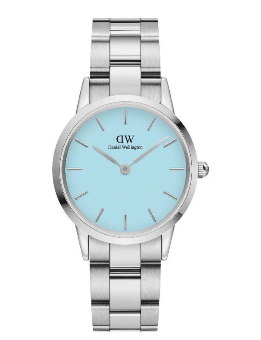 Ure Daniel Wellington Dameure | Daniel Wellington Iconic Link Capri Pastel Blue 32Mm - Adw00100541