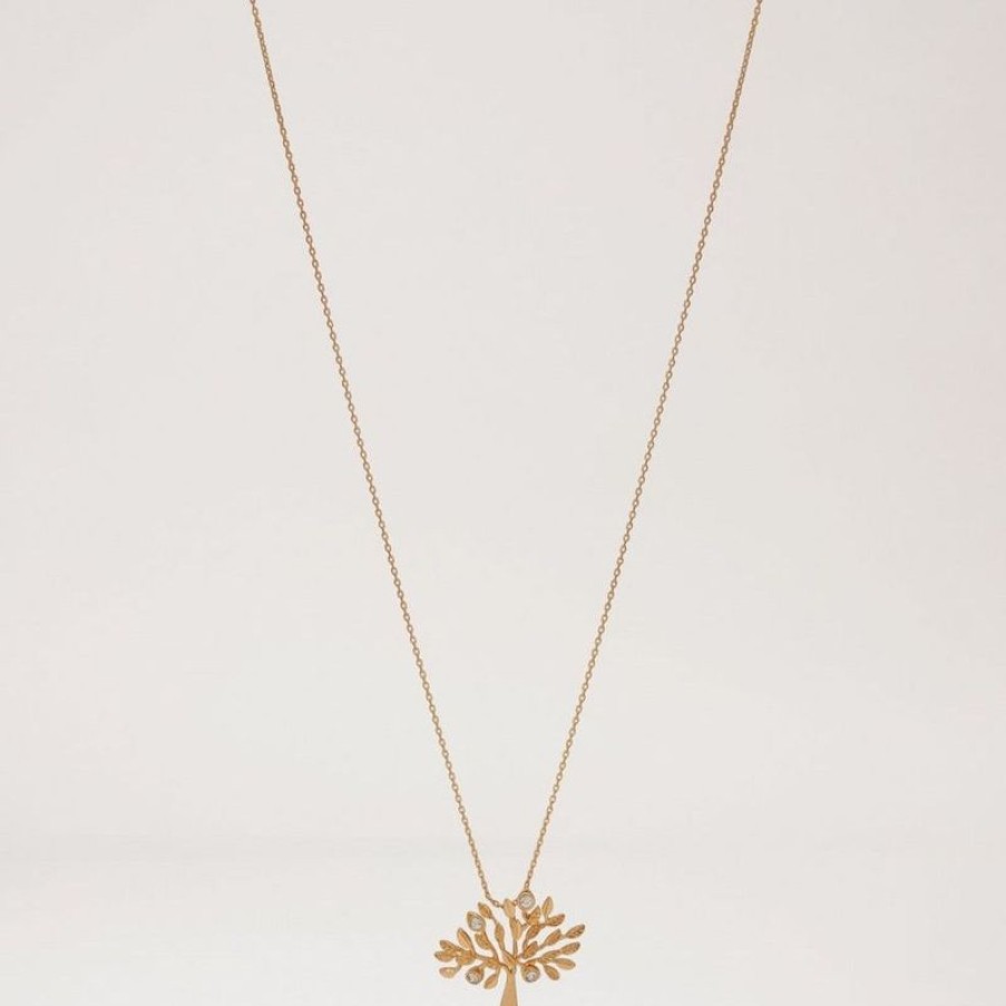 Mulberry Mulberry | Mulberry Tree Necklace Brass