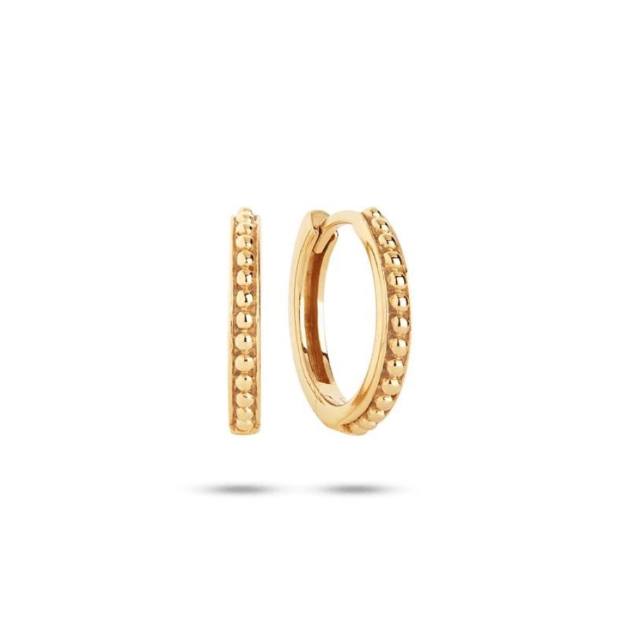 Smykker Carré Jewellery Oreringe | Carre Hoops Forgyldt 15Mm - Fh4302