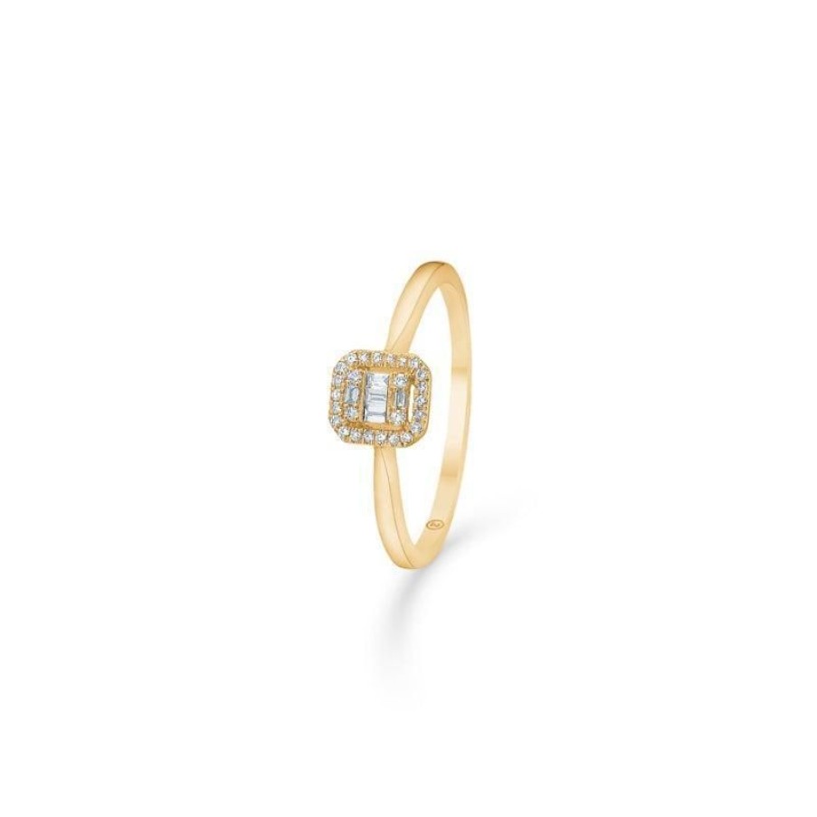 Smykker Mads Z Diamant Ringe | Mads Z 14 Kt. Elizabeth Diamant Ring 0.09 Ct.