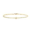 Smykker Nordahl Andersen Bornesmykker | Borne Armband I 8Kt Guld M. Hjerte