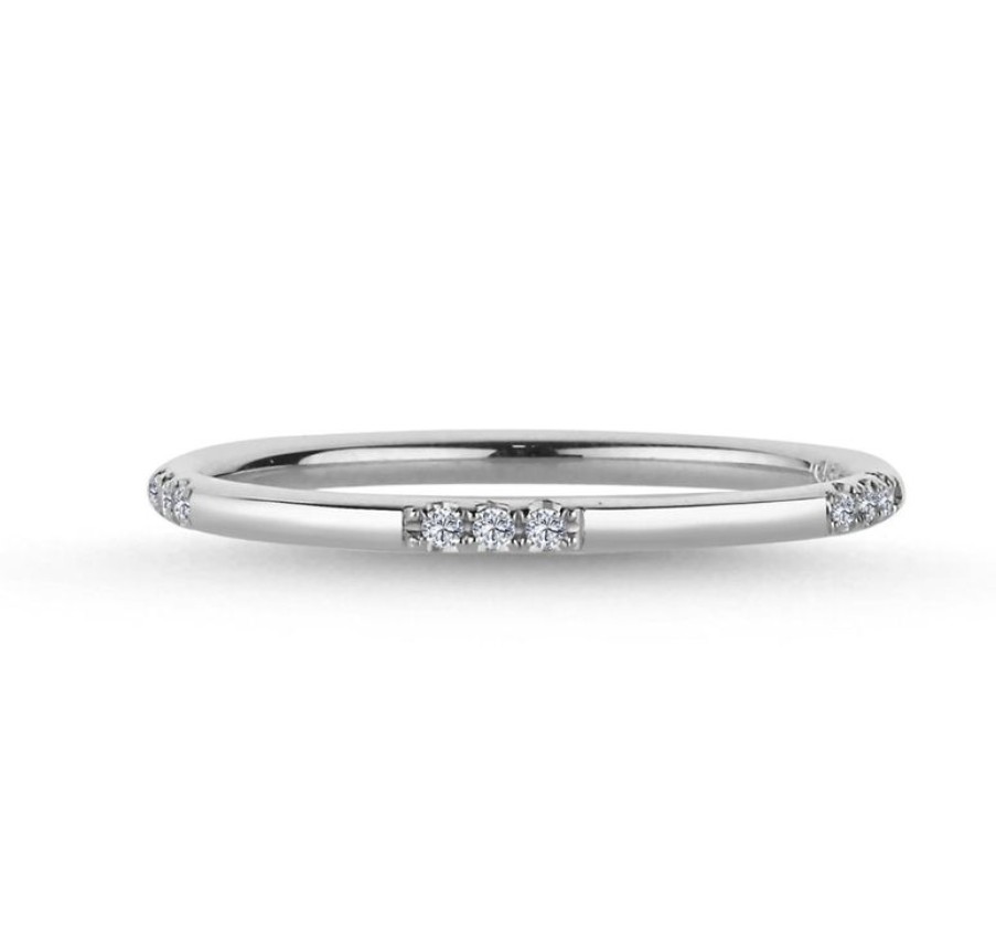 Smykker Nordahl Andersen Diamant Ringe | Nuran 14Kt Noelle Ring Med Diamanter - A3062