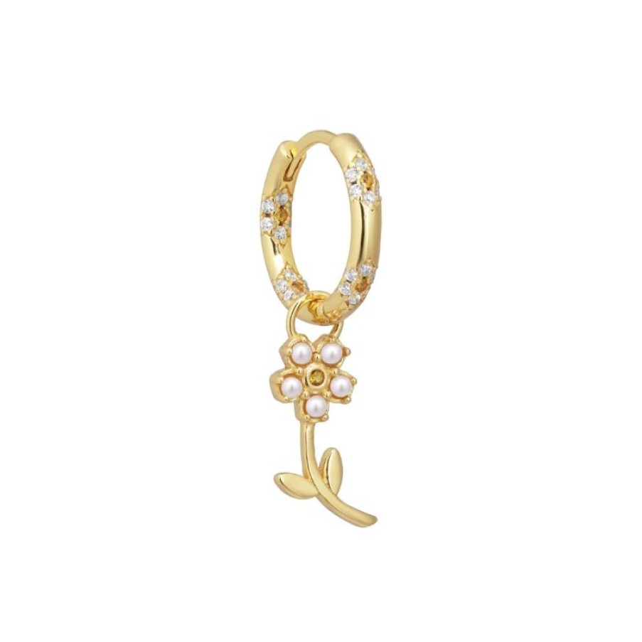 Smykker The Earring Shop Creoler & Hoops | The Earring Shop Poppy Huggie