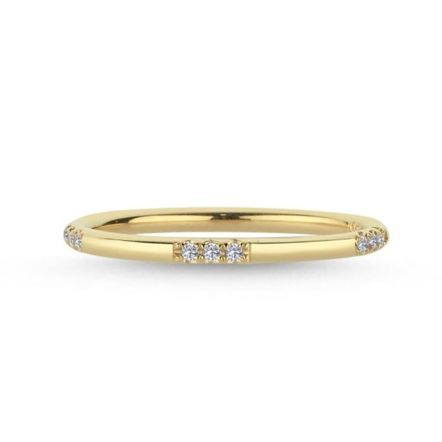 Smykker Nuran Forlovelsesringe | Nuran 14Kt Noelle Ring Med Diamanter