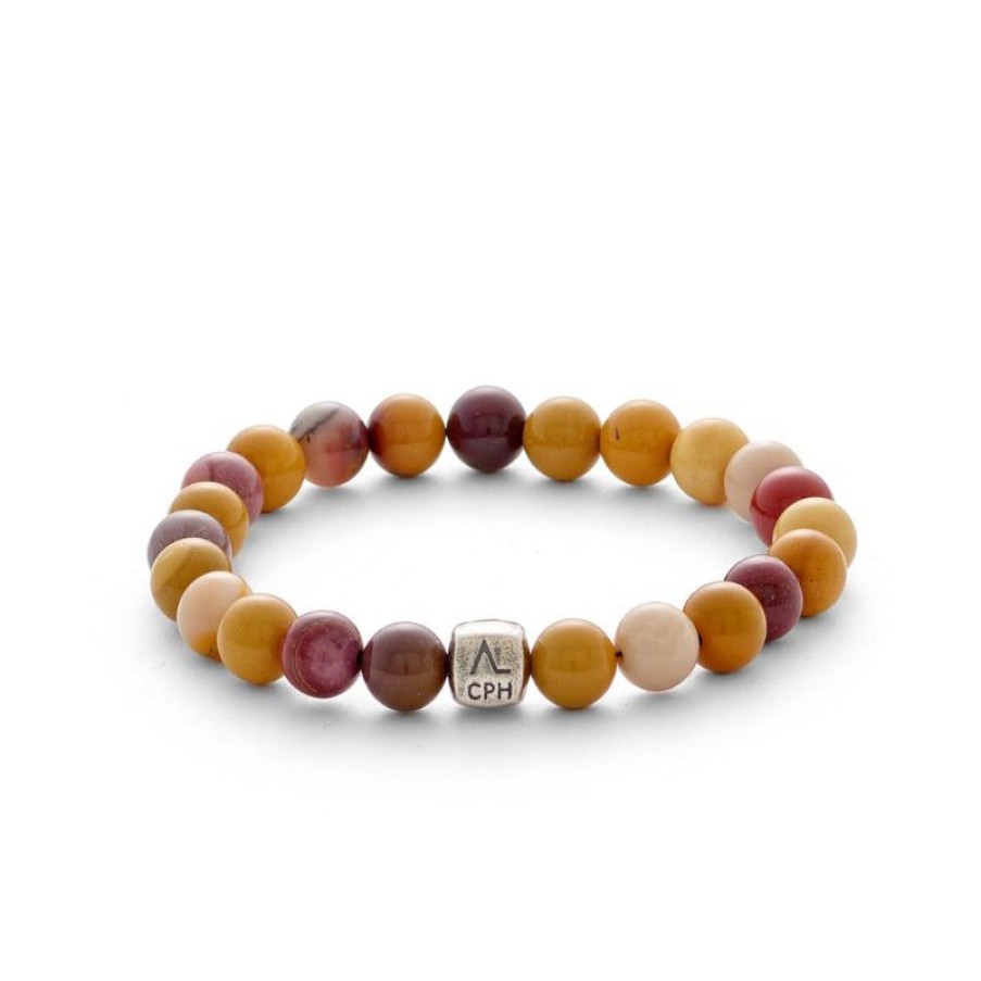 Smykker Alexander Lynggaard CPH Armband Til Maend | Alexander Lynggaard Colorup Mookaite Armband 8Mm