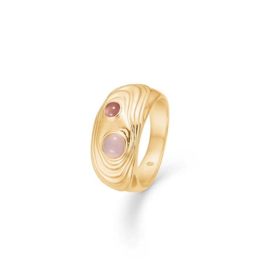 Smykker Studio Z Forgyldte Ringe | Studio Z Shell Ring - 7247838