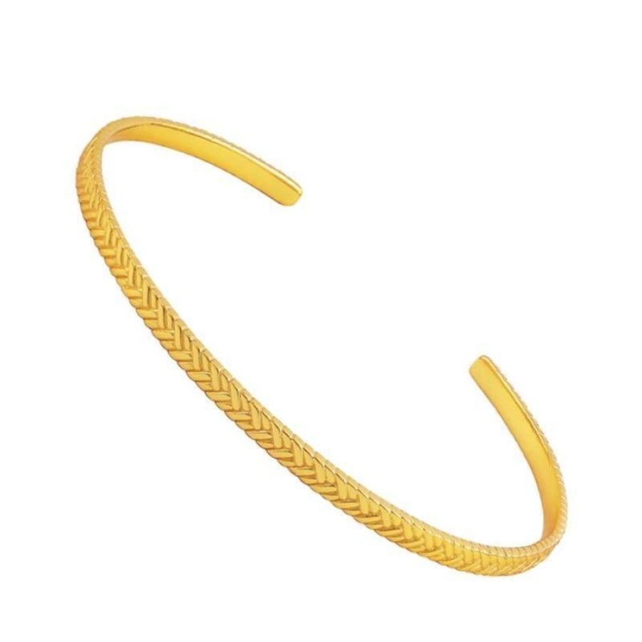 Smykker Hultquist Copenhagen Forgyldt Armband | Hultquist Copenhagen Eliza Armring - S05057G