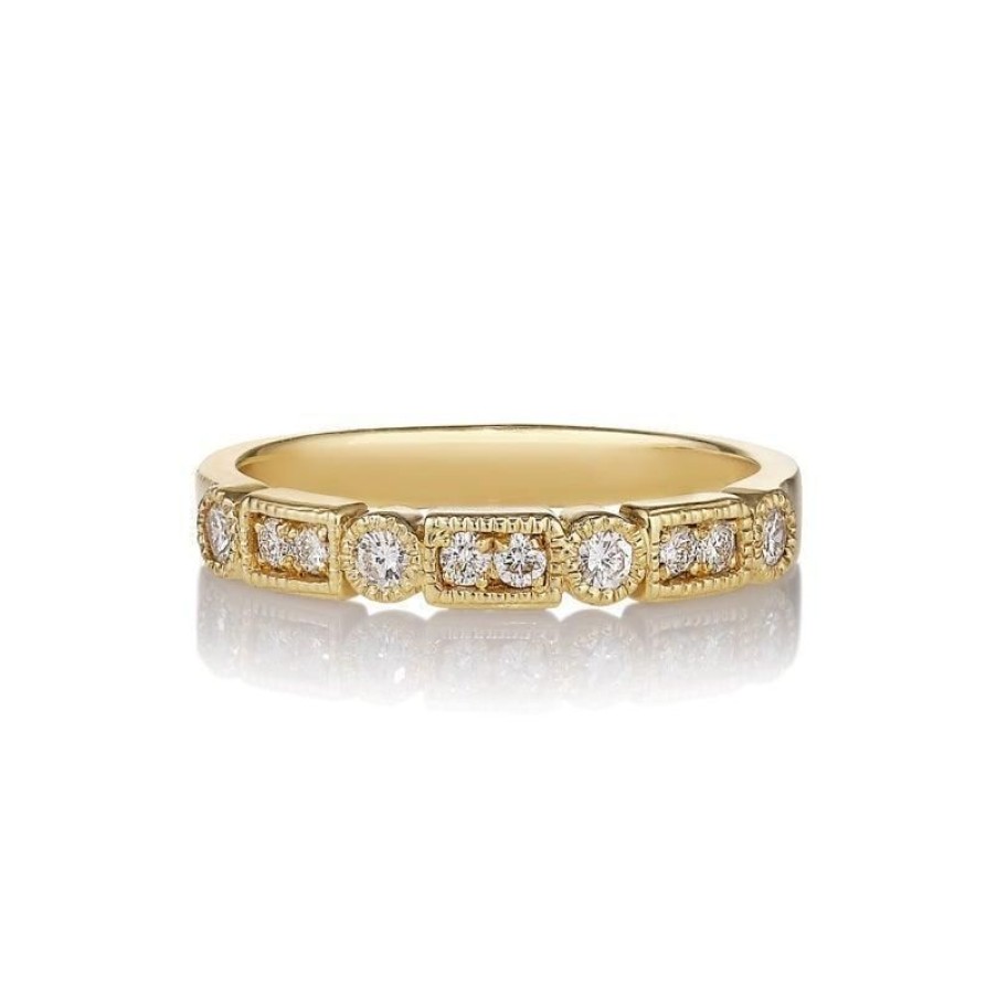 Smykker Anpé Atelier CPH Diamant Ringe | Anpe Atelier Trine Ji Diamond Ring 14Kt Guld