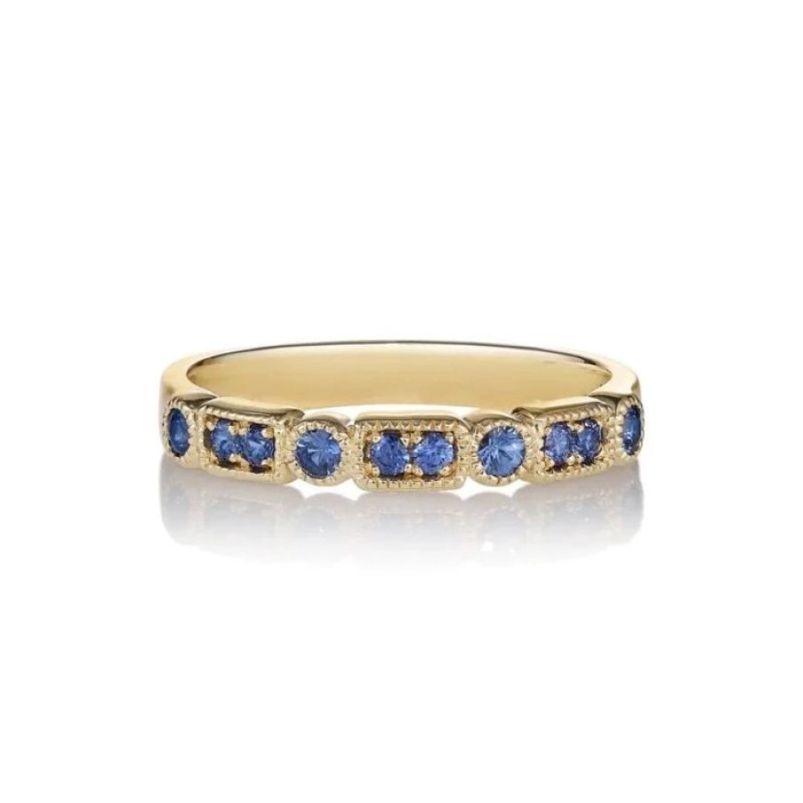 Smykker Anpé Atelier CPH Forlovelsesringe | Anpe Atelier Trine Ji Blue Ring