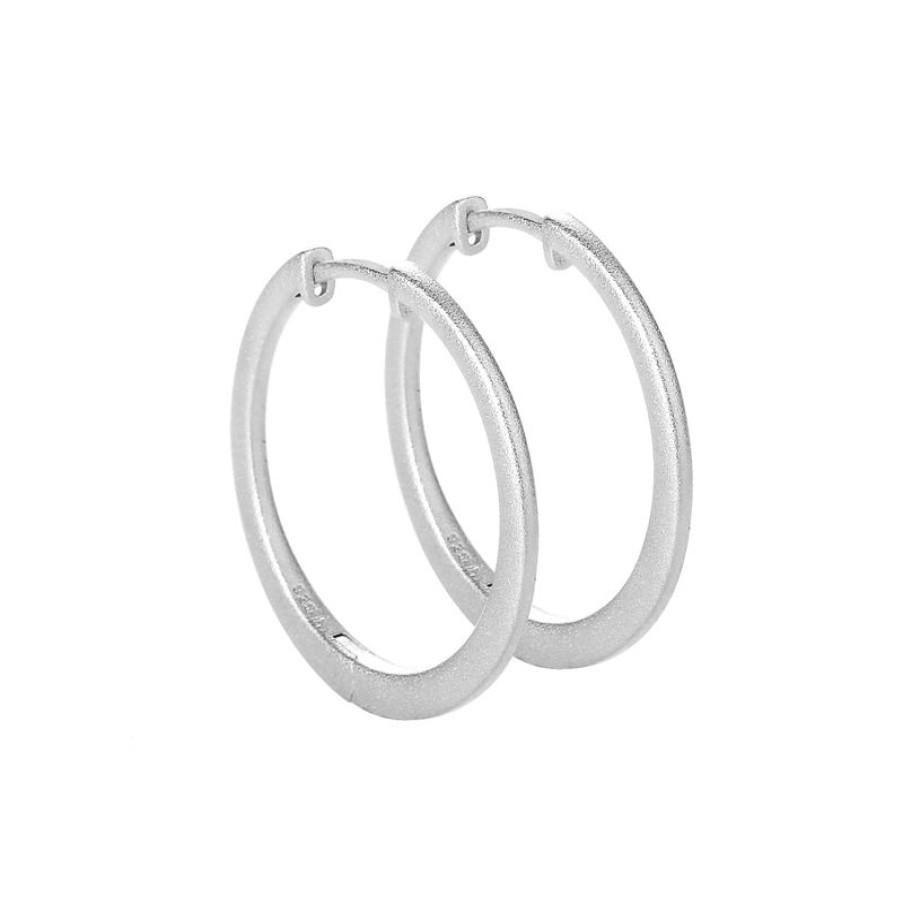 Smykker Aqua Dulce Oreringe | Aqua Dulce Juliet Sand Hoop - 4658