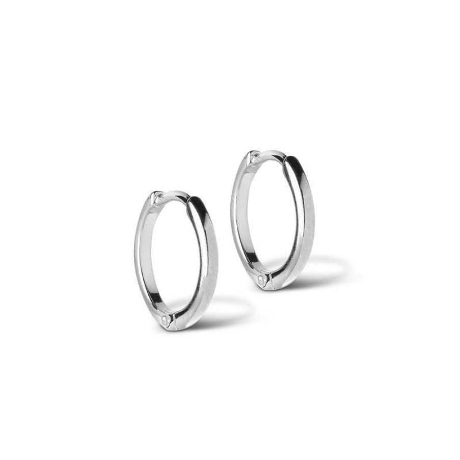 Smykker Enamel Creoler & Hoops | Enamel Classic Hoops 10Mm - E168S