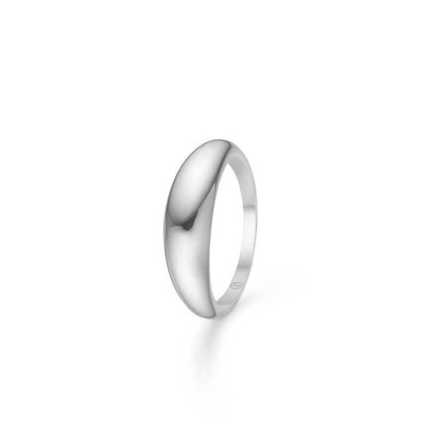 Smykker Mads Z Solv Ringe | Mads Z Solv Half Moon Ring Large