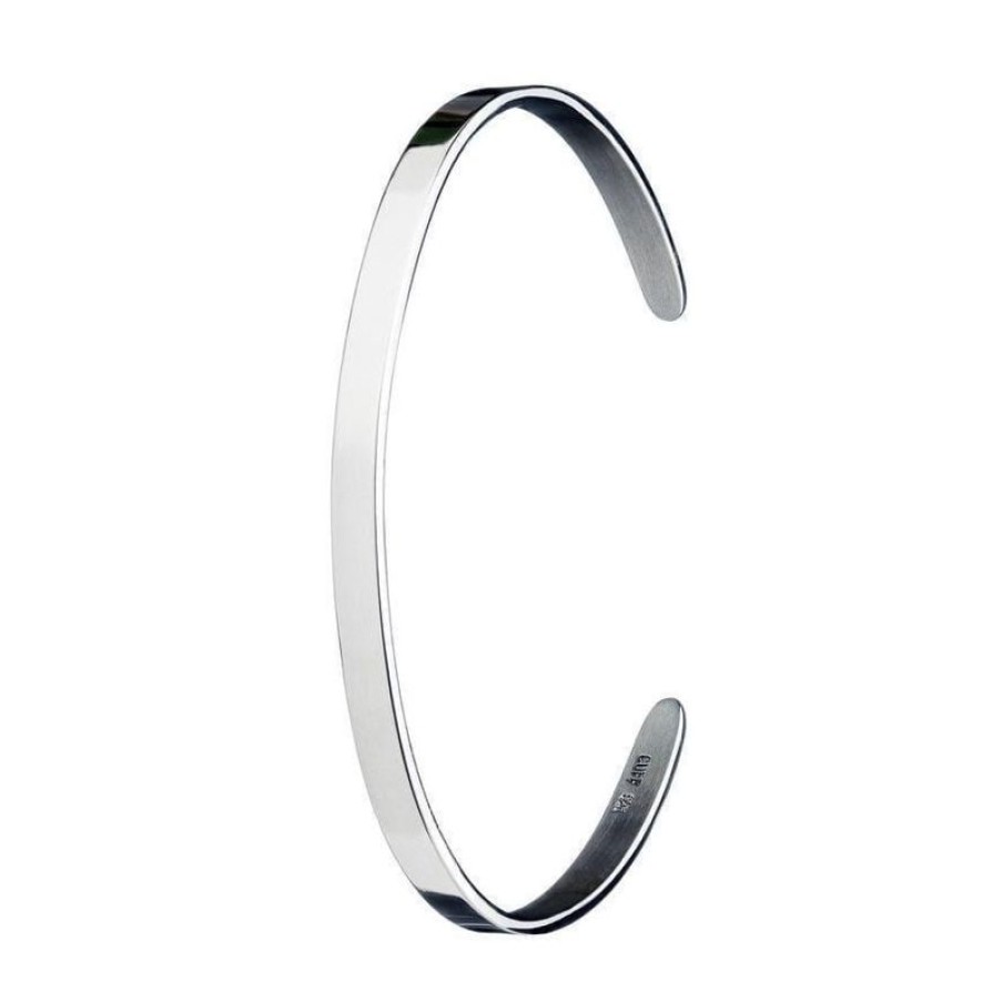 Smykker Cuff Copenhagen Solv Armband | Cuff Copenhagen Solv Armring Poleret 5Mm