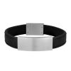 Smykker Nordahl Andersen Herresmykker | Son Of Noa Herre Armband Sort Laeder 21Cm