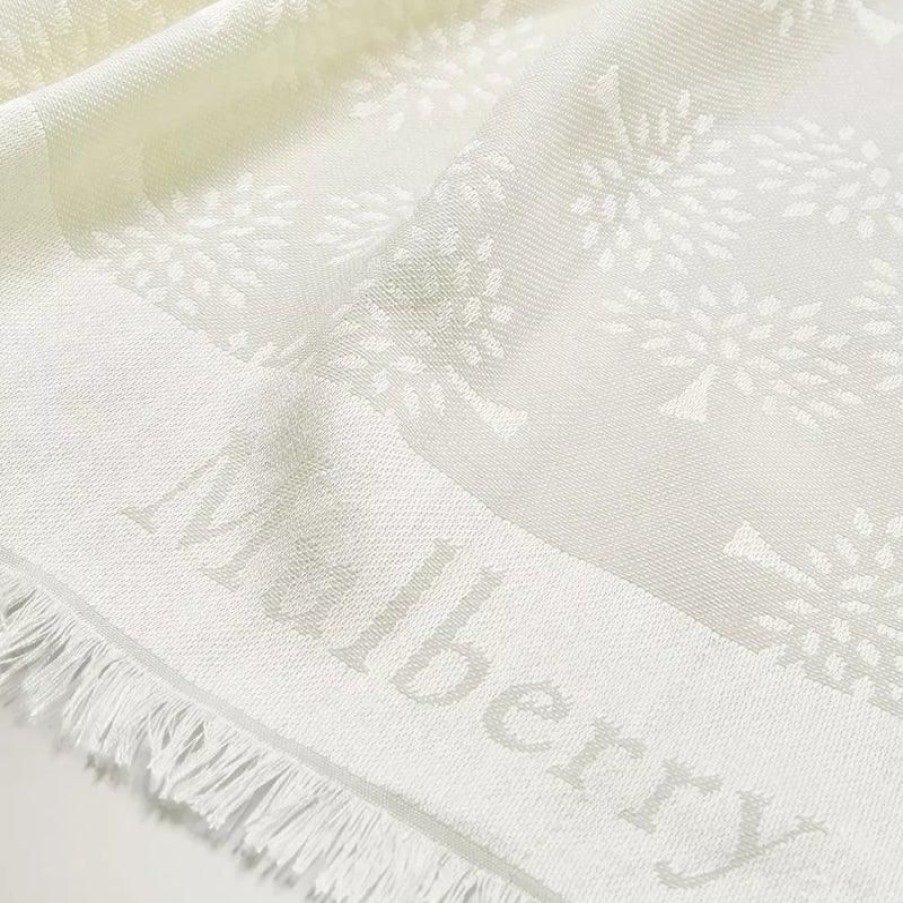 Mulberry Mulberry | Mulberry Torklaede - Tree Rectangular Scarf Cream