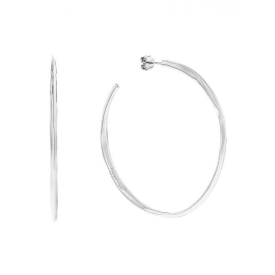 Smykker Calvin Klein Creoler & Hoops | Calvin Klein Molten Pebble Earring Stal - 35000111