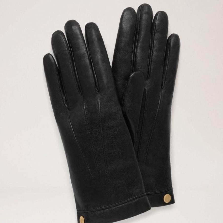 Mulberry Mulberry | Mulberry Soft Nappa Gloves Black