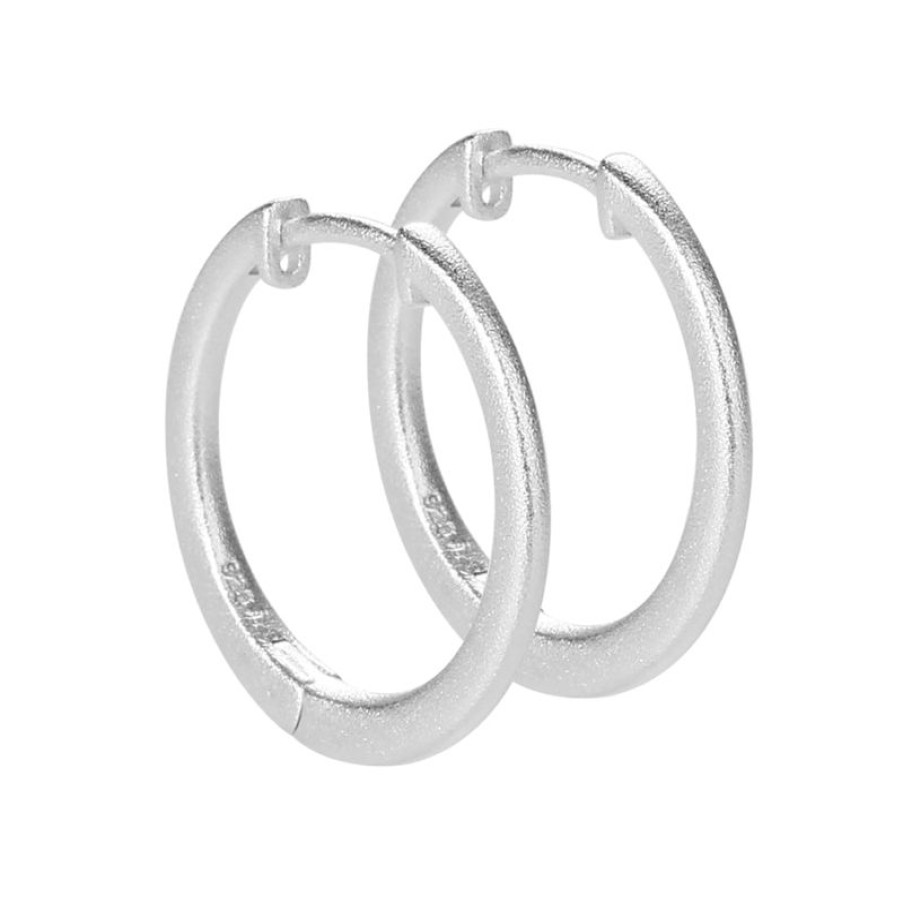 Smykker Aqua Dulce Oreringe | Aqua Dulce Juliet Sand Hoop - 4660