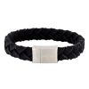 Smykker Nordahl Andersen Herresmykker | Son Of Noa Herre Armband Sort Flettet 21 Cm