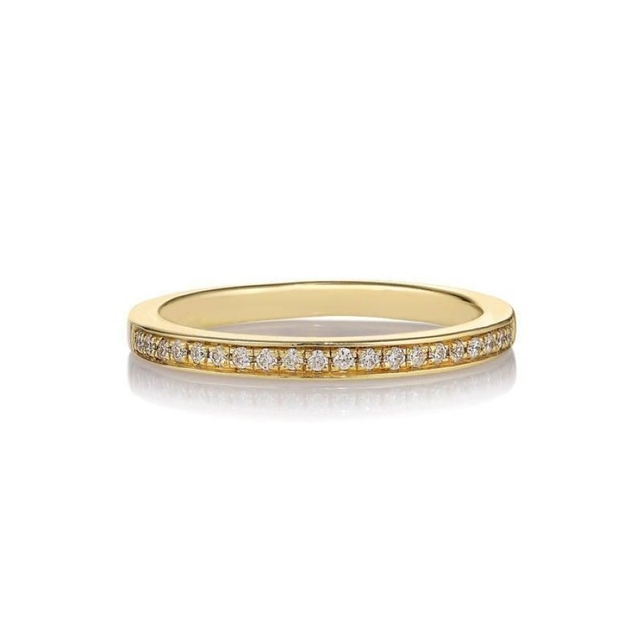 Smykker Anpé Atelier CPH Forlovelsesringe | Anpe Atelier Tina Diamond Pave Ring 14Kt Guld