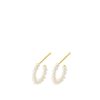 Smykker Pernille Corydon Perleoreringe | Pernille Corydon Ocean Treasure Hoops - E-438-Gp