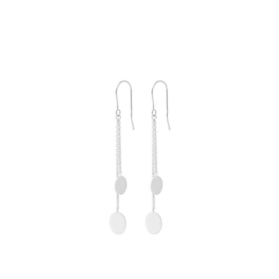 Smykker Pernille Corydon Oreringe | Pernille Corydon Vintage Earchains Solv - E-058-S